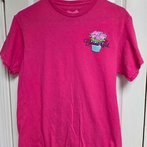 Blessed Girl womens medium pink tshirt like new